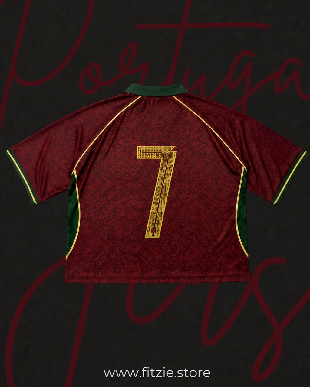 Portugal jersy - Boxy Fitted