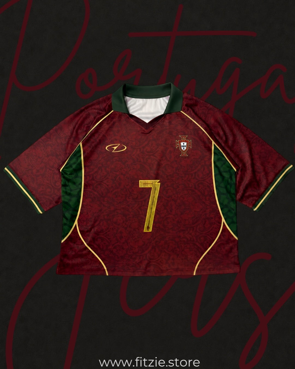 Portugal jersy - Boxy Fitted